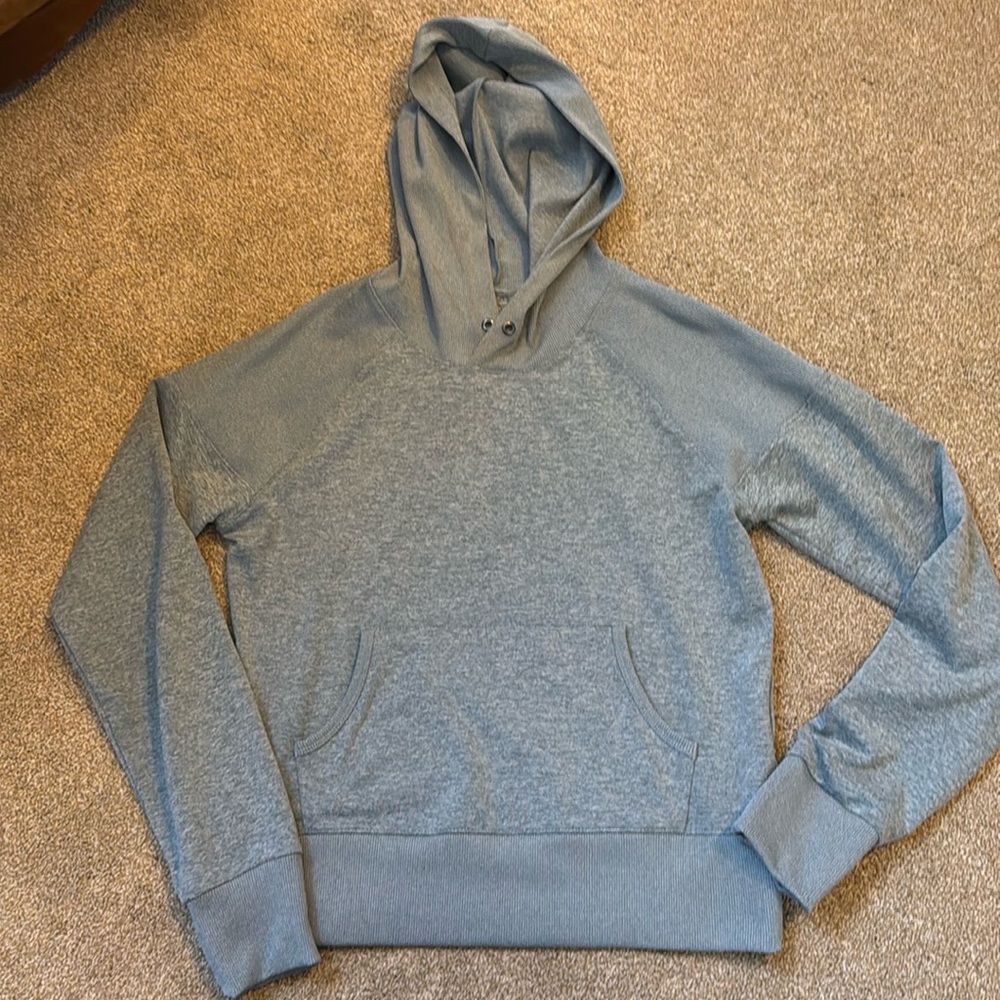 Heather gray jessica simpson warm up jacket.